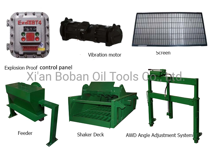 Drilling Mud Shale Shaker Linear Motion Solid Control Equipments