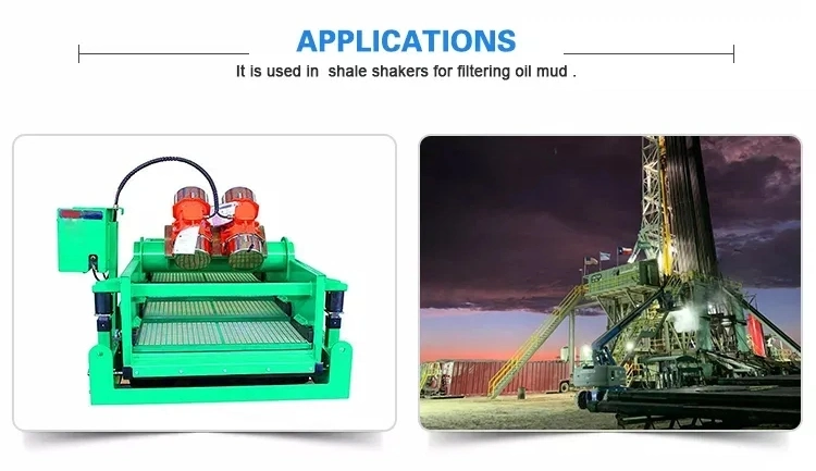 Mi Swaco Mongoose Shaker Screen for Oil Drilling Fluids