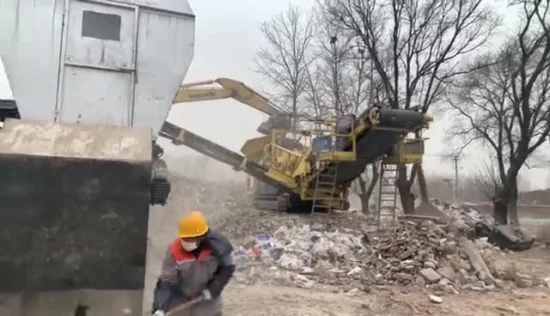 Construction Waste Management/Msw Sorting Recycling for Waste Treatment/Biogas Plant/ Waste to Energy /Garbage Segregation