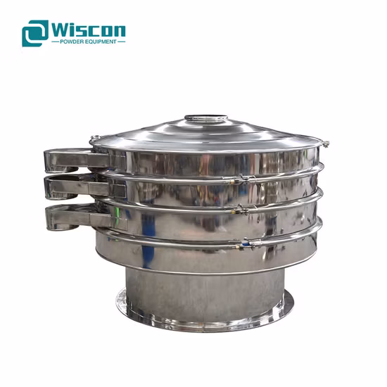 Industrial Ultrasonic Circular Vibrating Shaker Vibro Rotary Sieve Powder Vibration Sieving Screen for Sale in Competitive Price